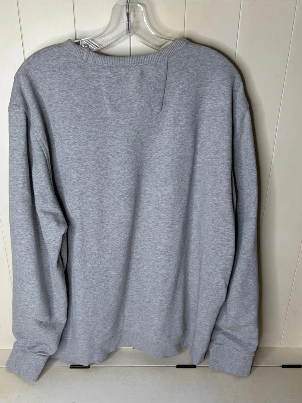 Banana Republic Sweatshirt Gray ORGANIC COTTON Crewneck Pullover - MENS XL